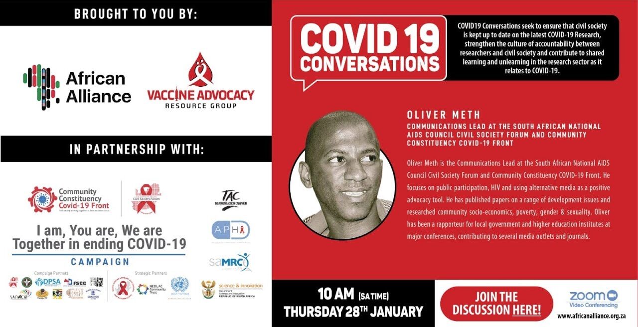 COVID-19 Conversations with OLIVER METH