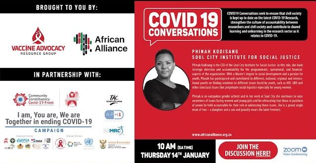 COVID-19 Conversations with PHINAH KODISANG