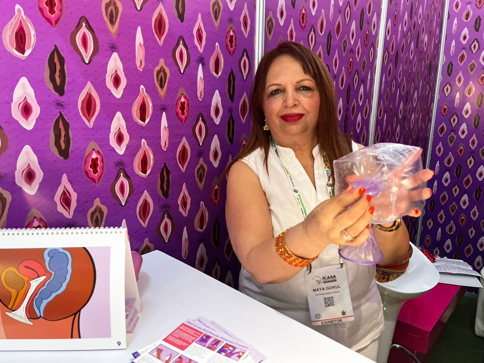 Maya Gokul, South Africa’s female condom high priestess